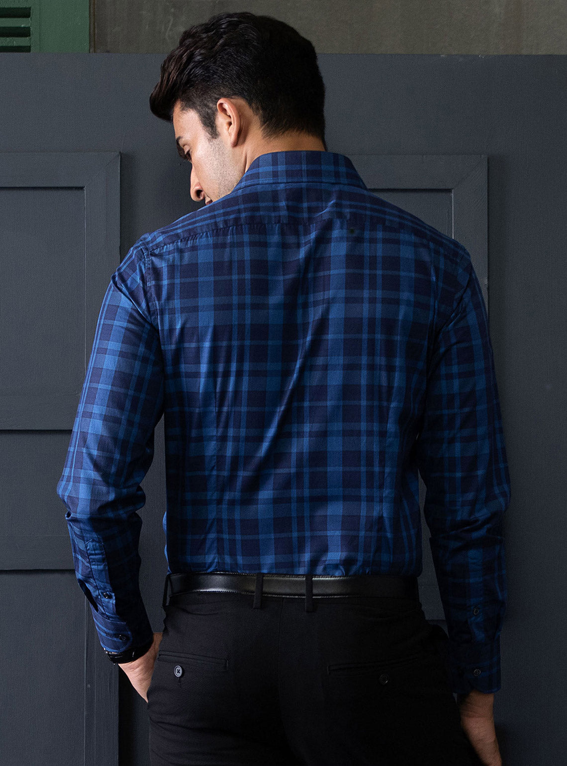 Ink Grid Shirt