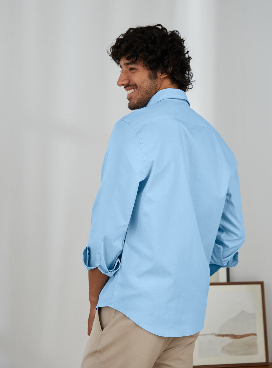 Sail Blue Spl Oxford Shirt