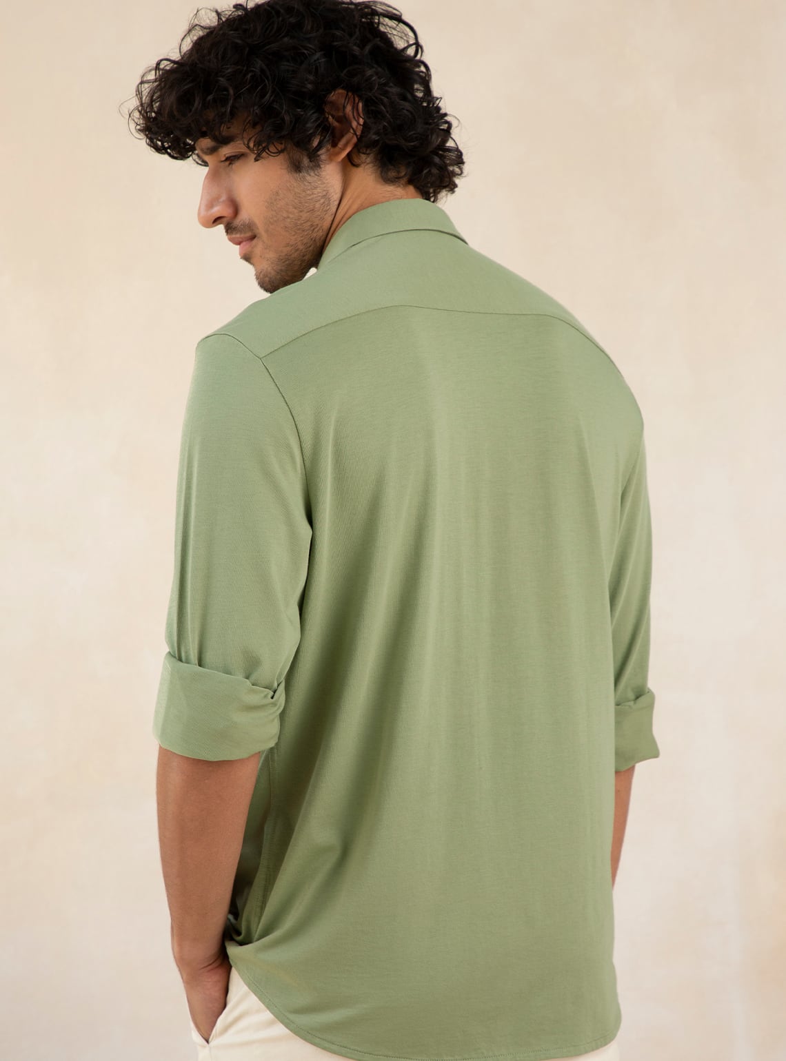 Sage Knit Shirt