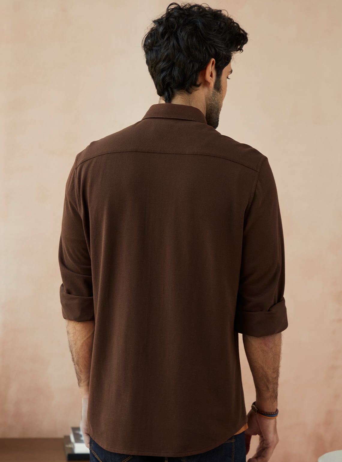 Espresso Pique Knit Shirt