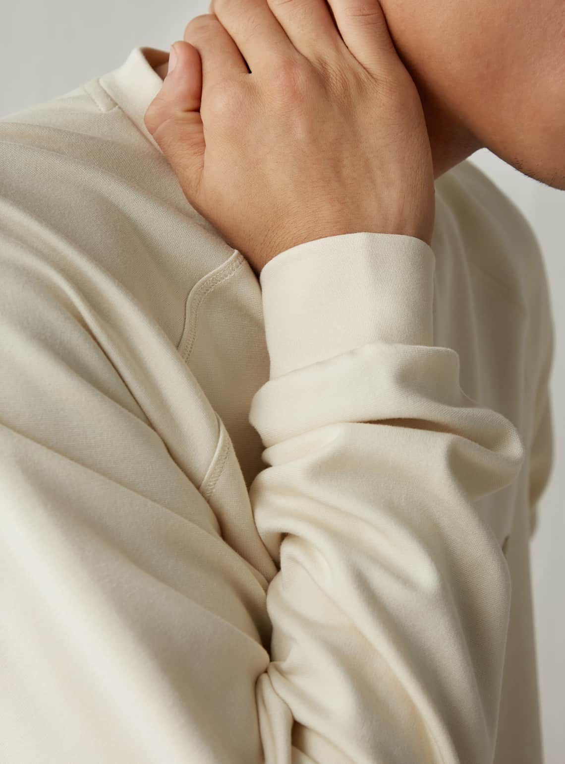 Celeste White Sweatshirt