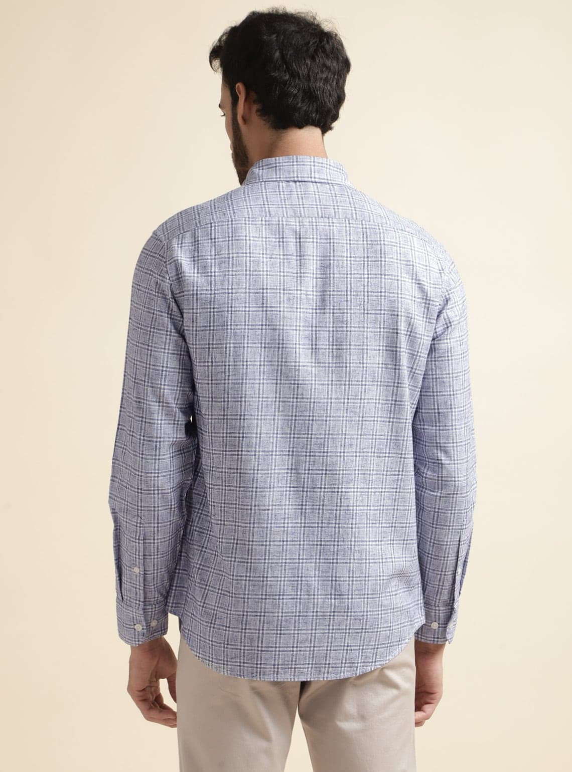 Cadet Blue Check Shirt