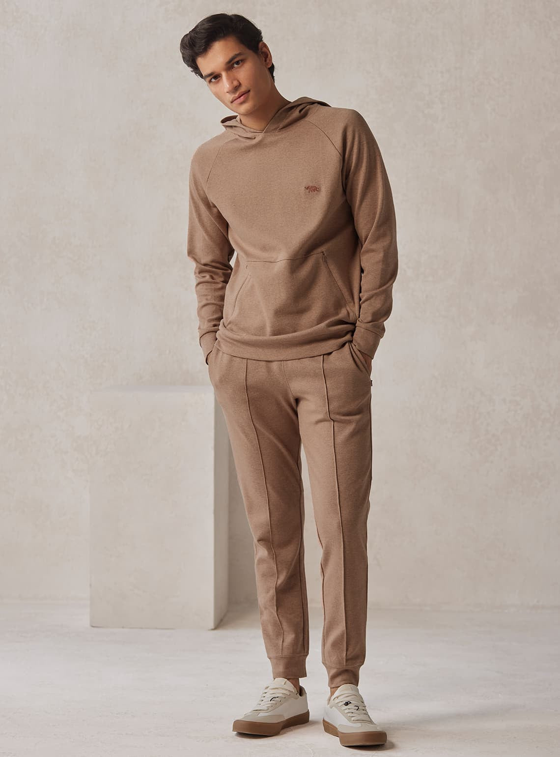 Mocha Melange Hoodie