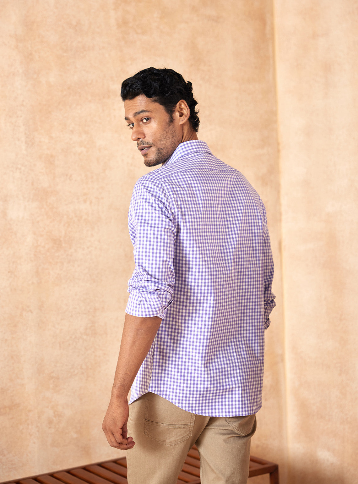 Lavender Moon Check Shirt