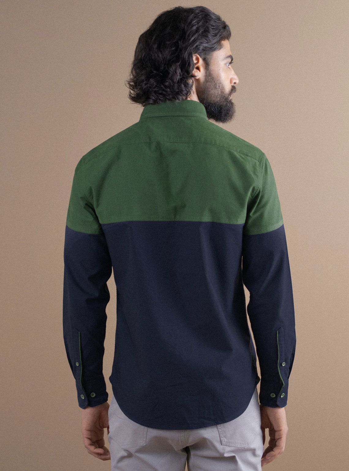 Emerald Displacement Shirt