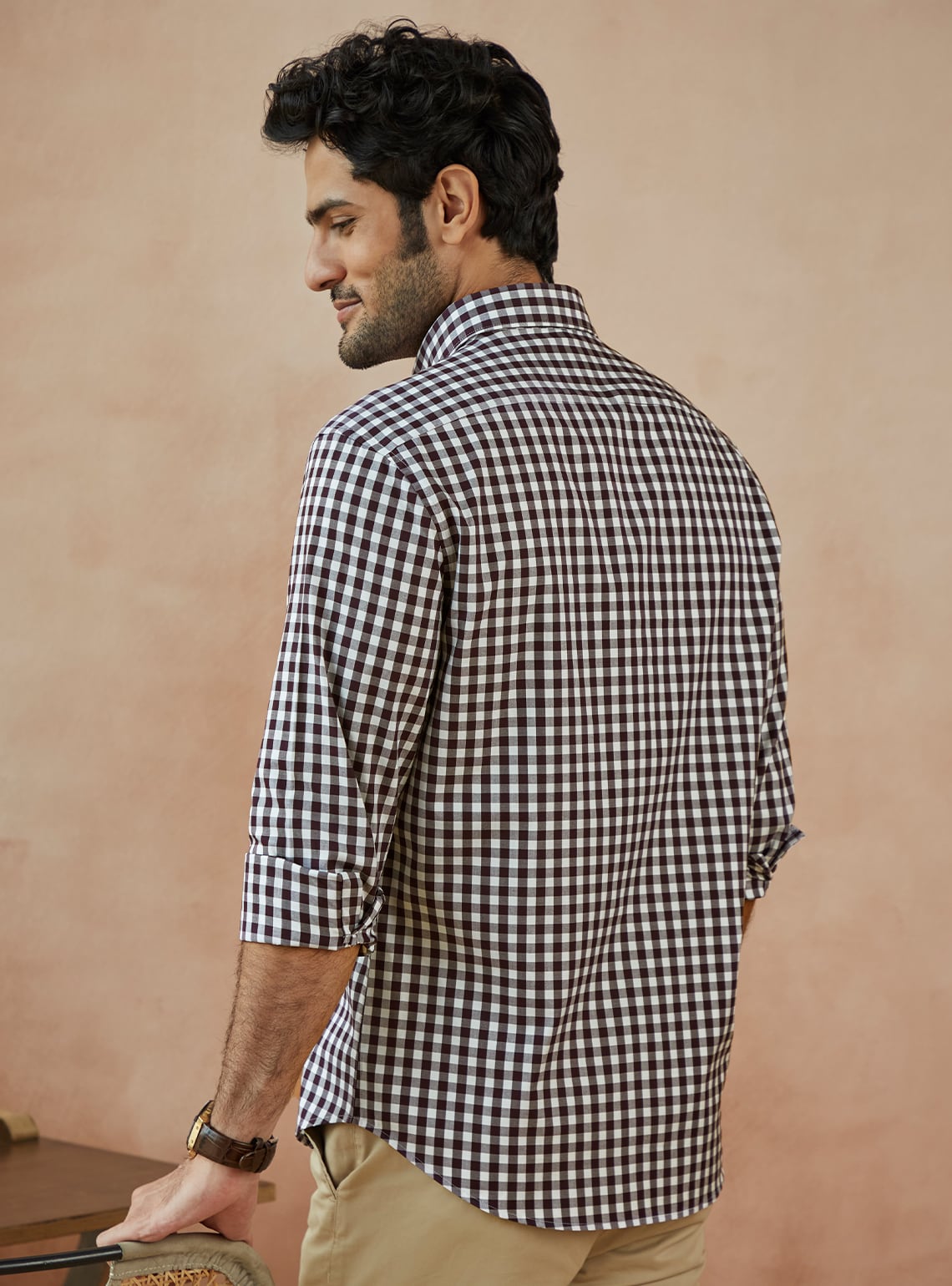 Eclipse Purple Check Shirt