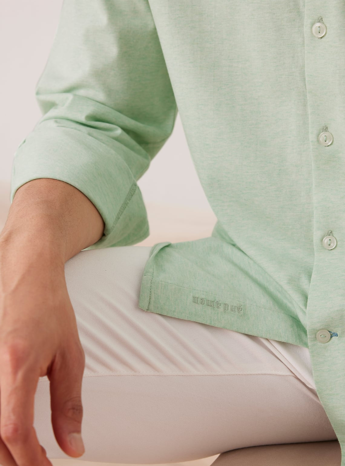 Fernwood Melange KnitShirt