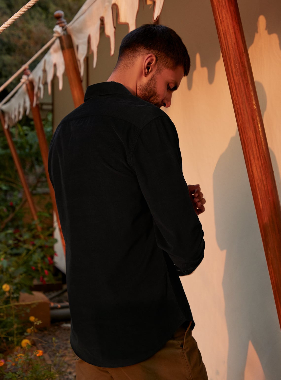 Smokey Black Explorer Shirt