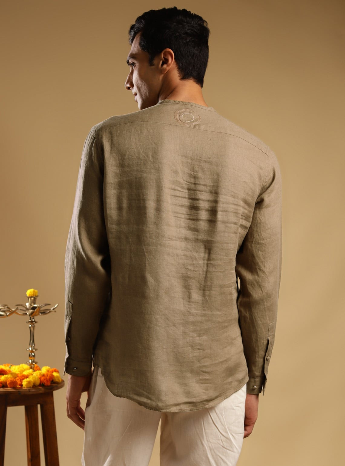 Vintage Copper Popover Shirt