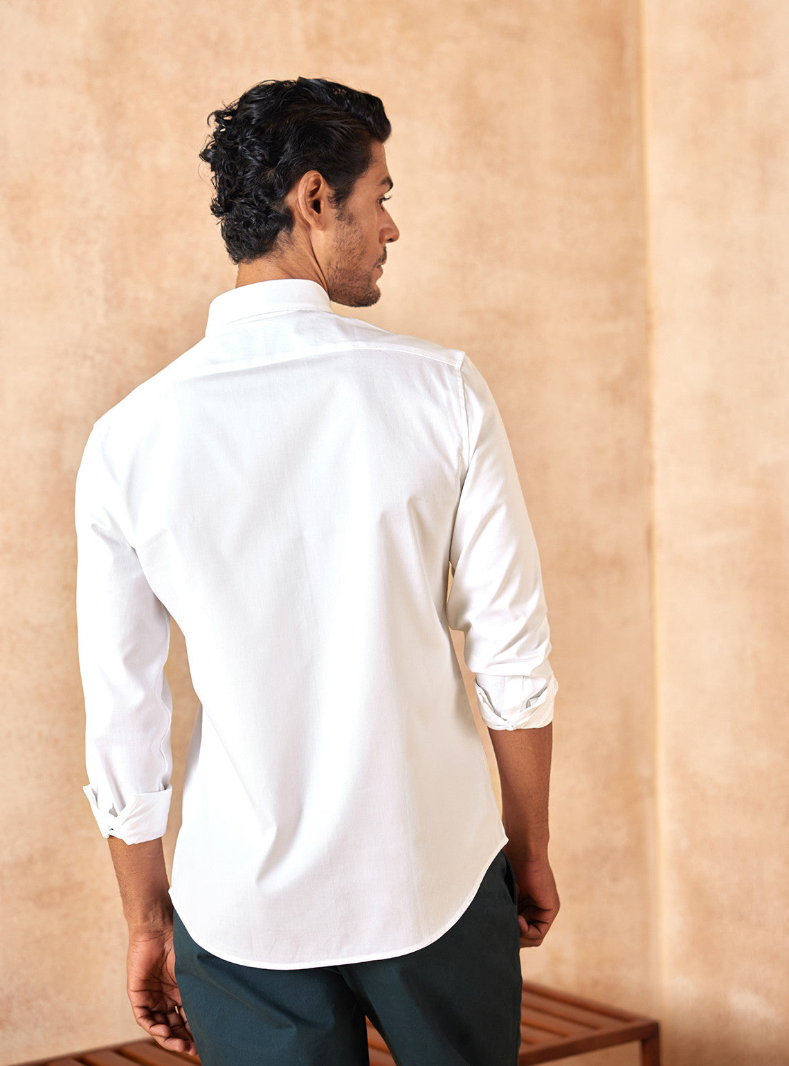Essential White Neptune Mark Shirt