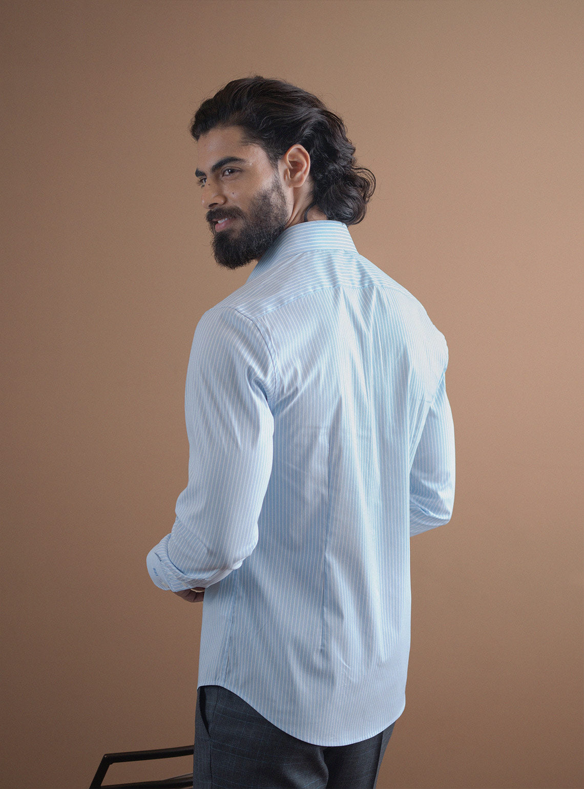 Nexus Blue Stretch Shirt