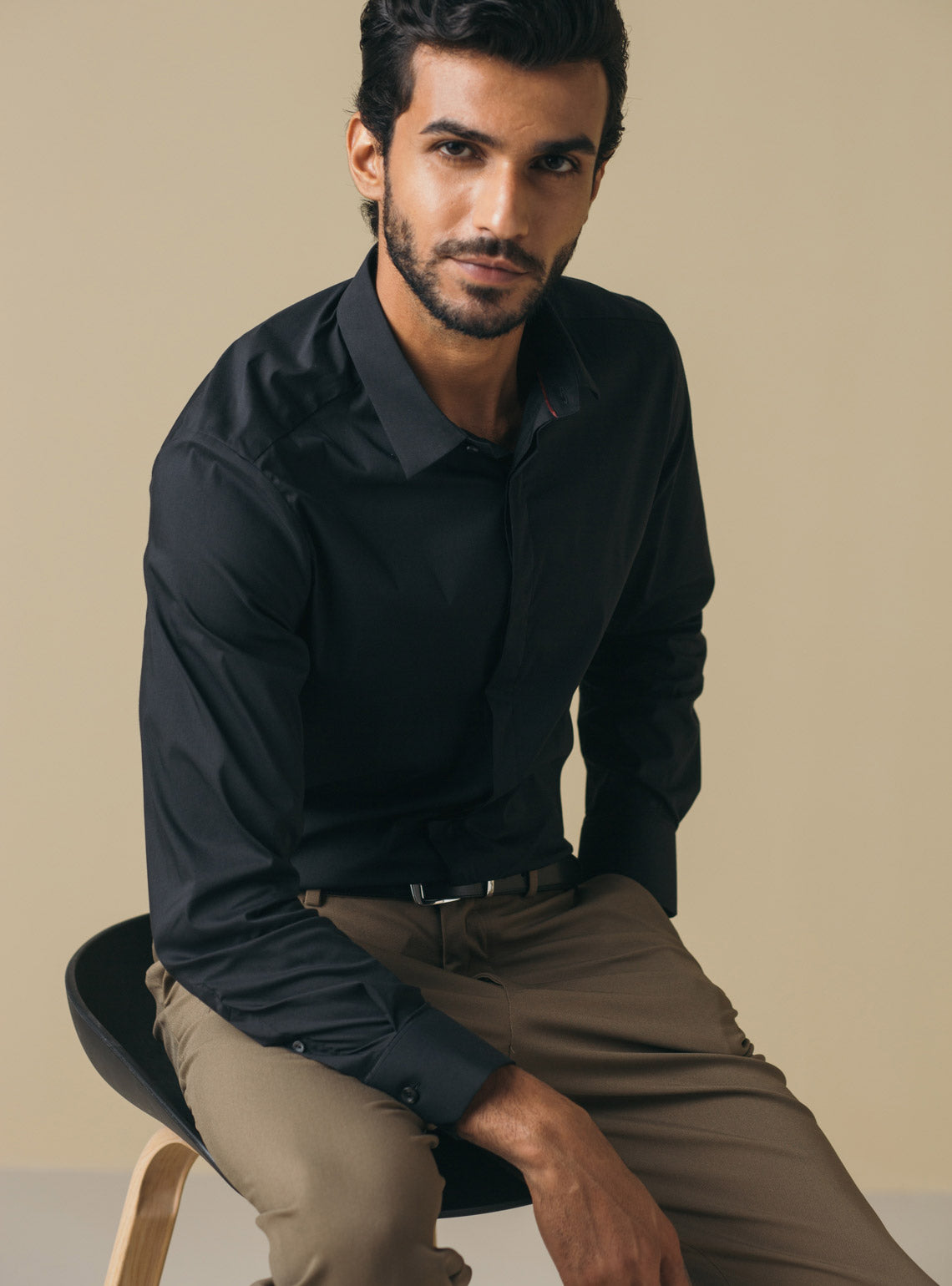 Jet Black Tribeca Shirt