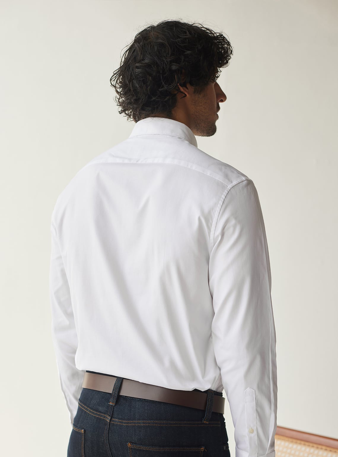 Essential White Gold Mark Shirt