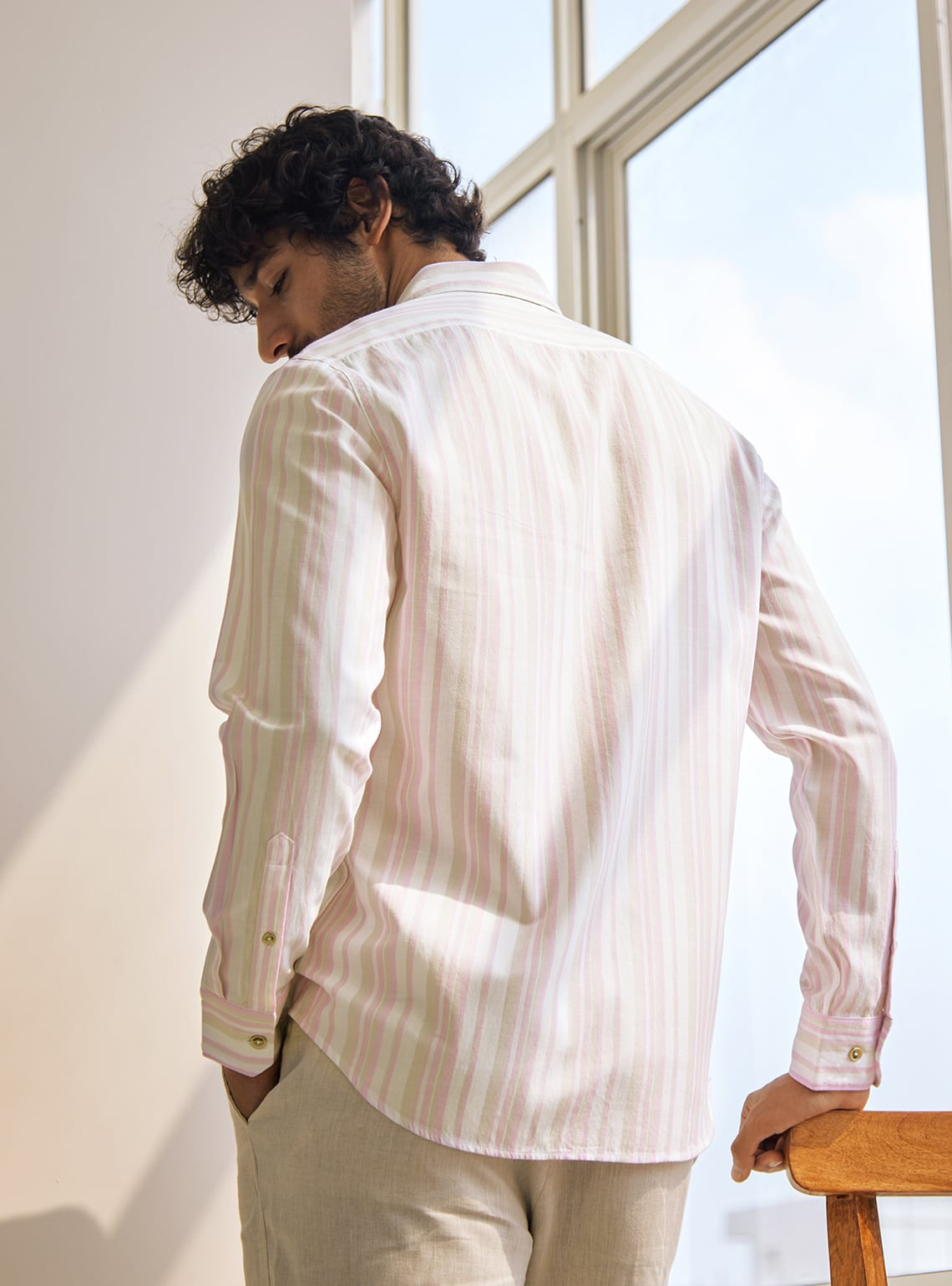 Lotus Stripe Shirt