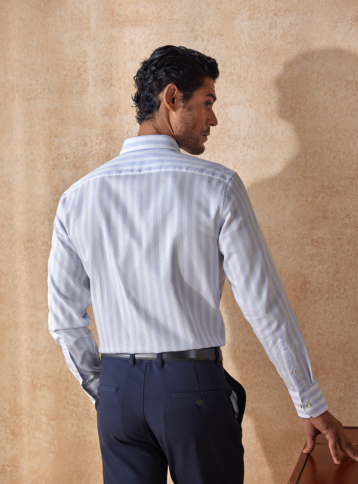 Echo Blue Stripe Shirt