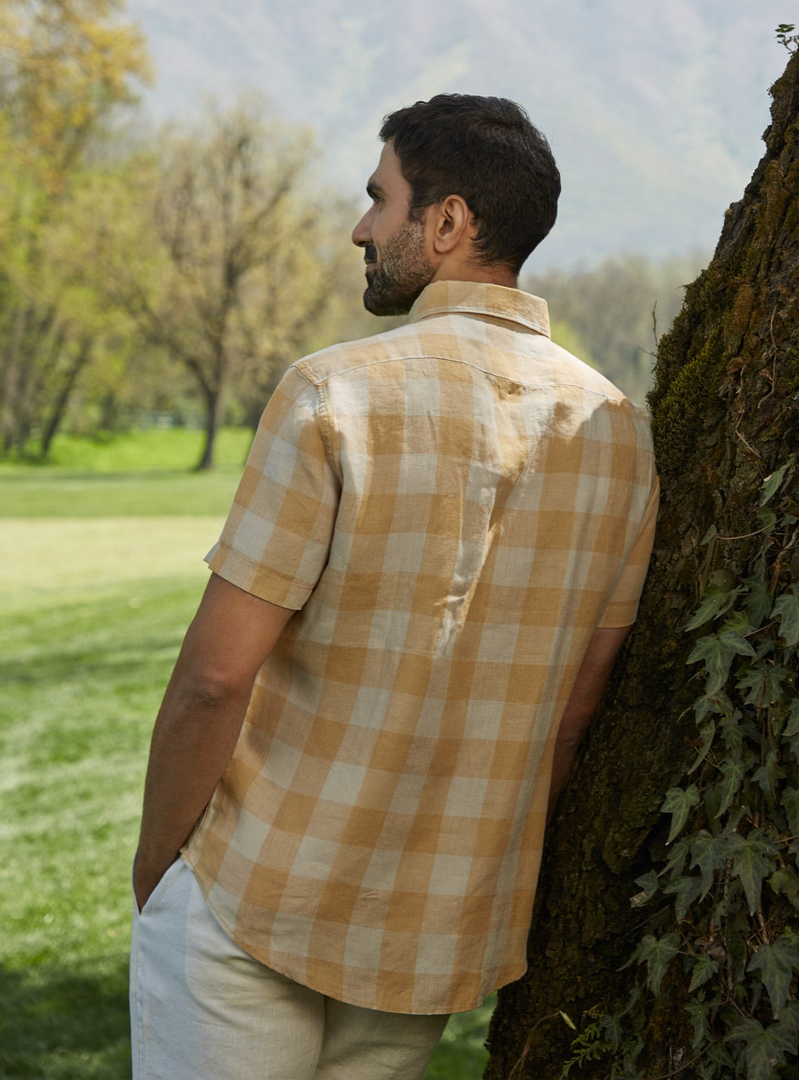 Aurum Linen - Half Shirt