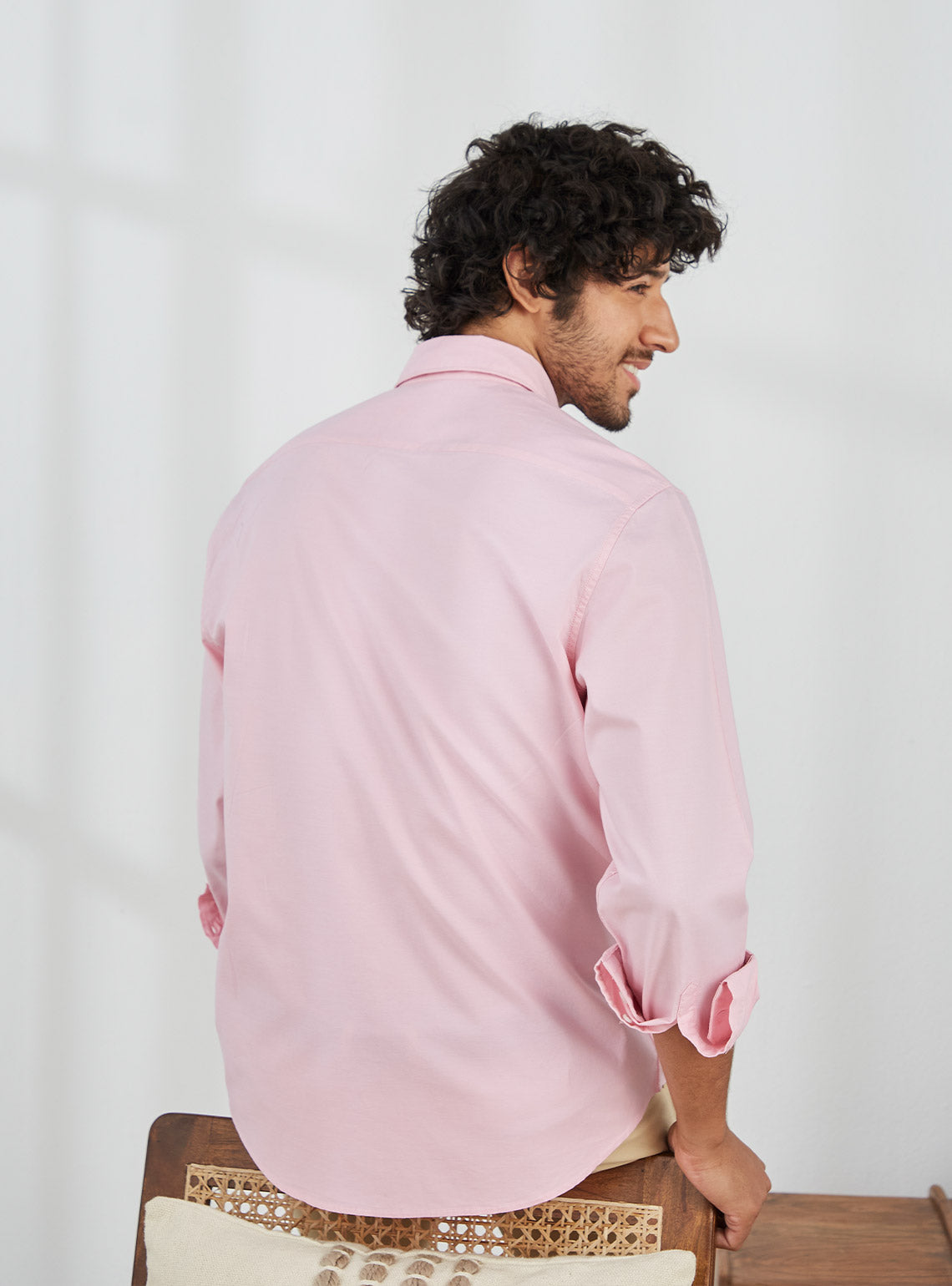 Pale Rose Spl Oxford Shirt