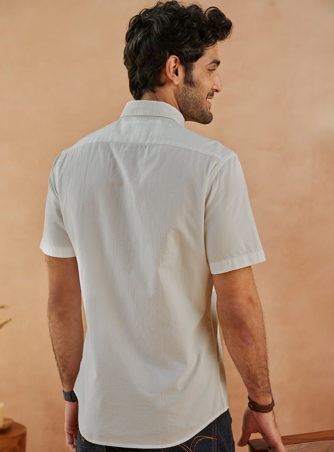 Moonstone Seersucker Shirt