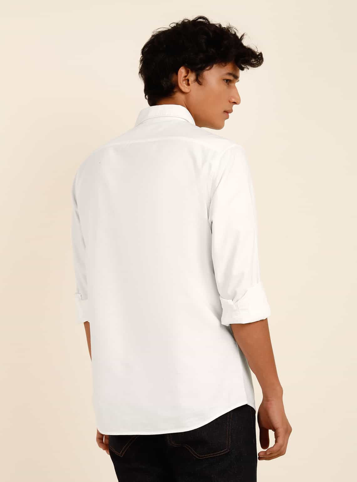 Essential White Rust Mark Shirt