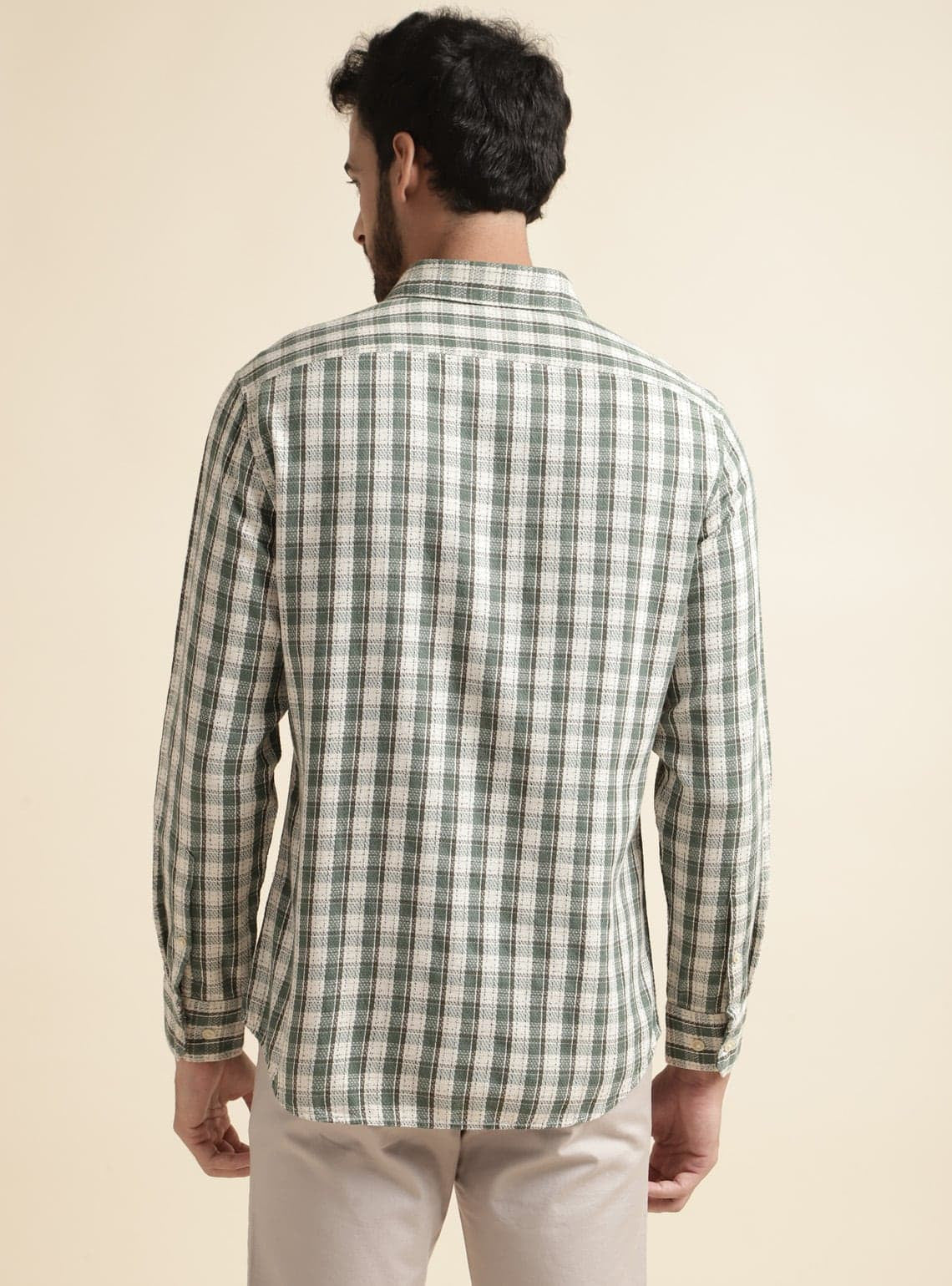 Emerald Mocha Grid Shirt