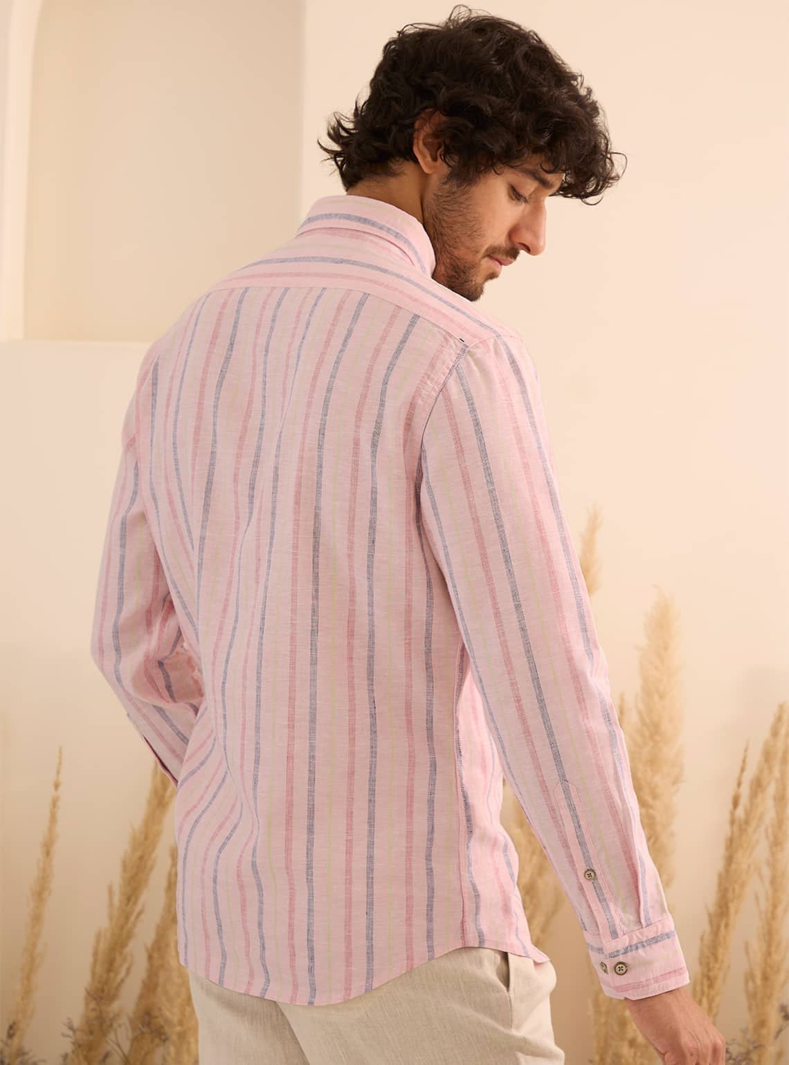 Spring Bloom Stripe Shirt