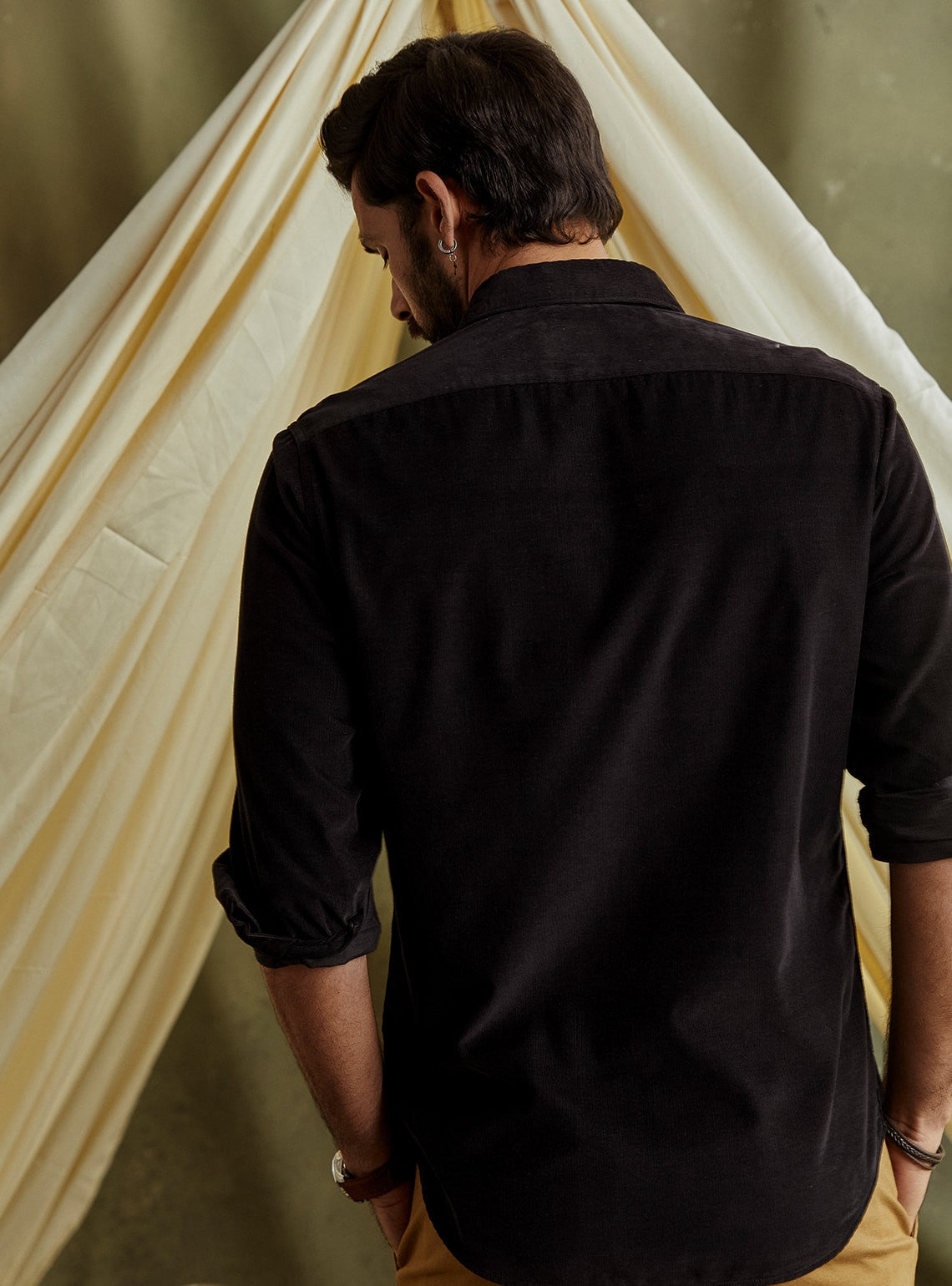 Pakke Obsidian Corduroy Shirt