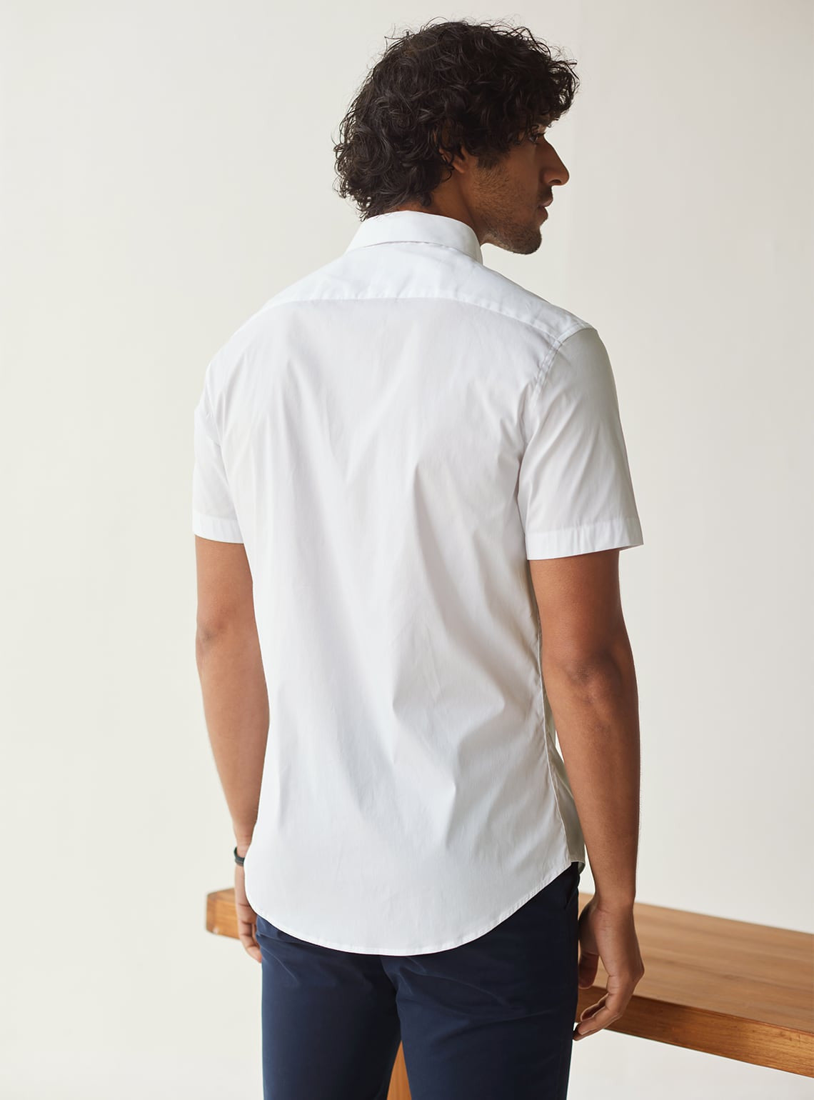 Triblend White Lotus Mark Shirt