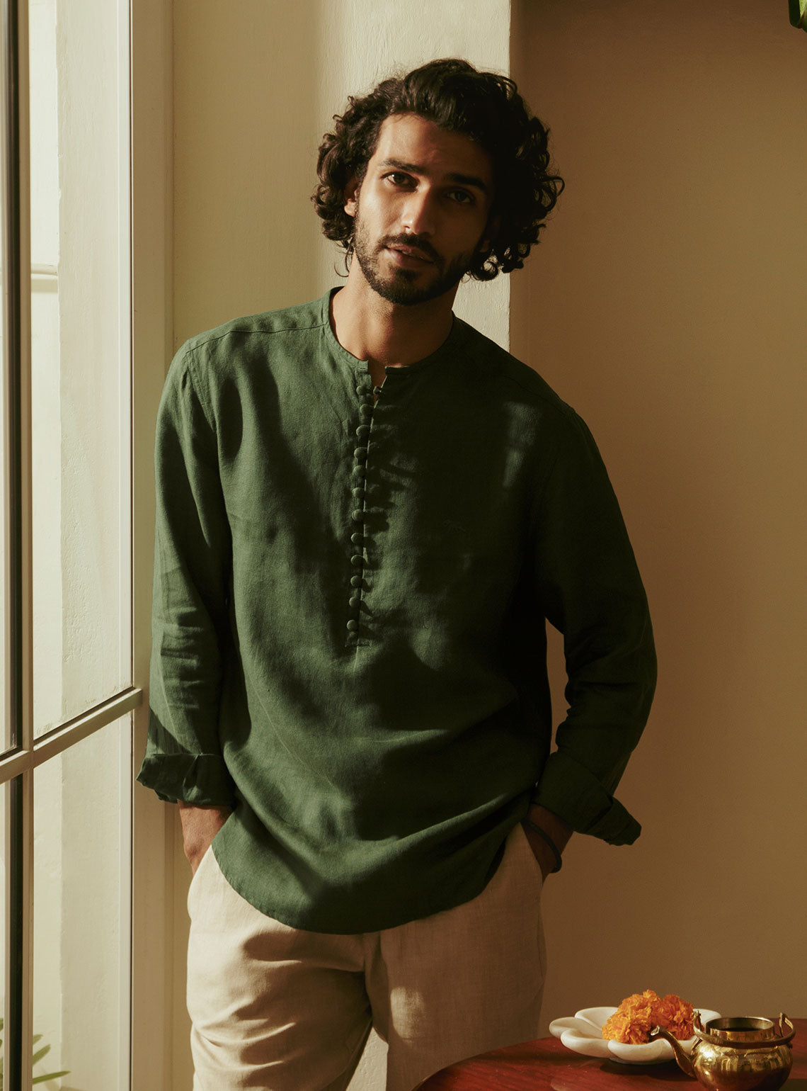 Pine Rajan Popover Shirt