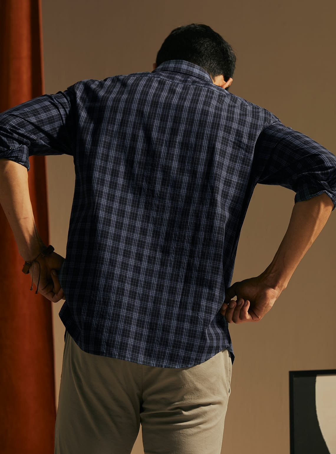 Deep Ocean Check Shirt