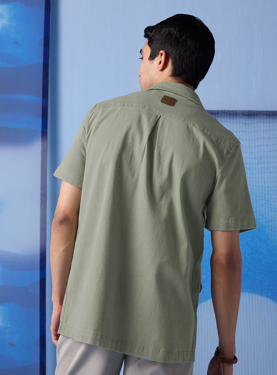 Sage Safari Indigo Shirt