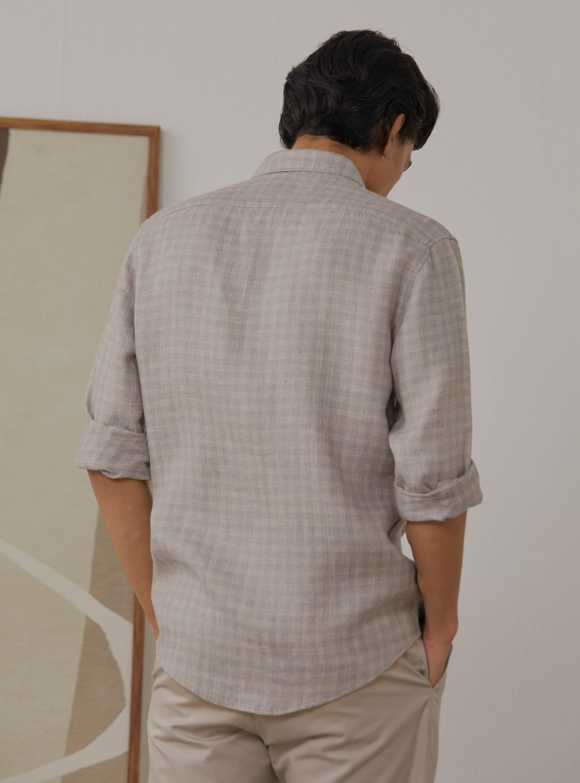 Chrysler Linen Check Shirt