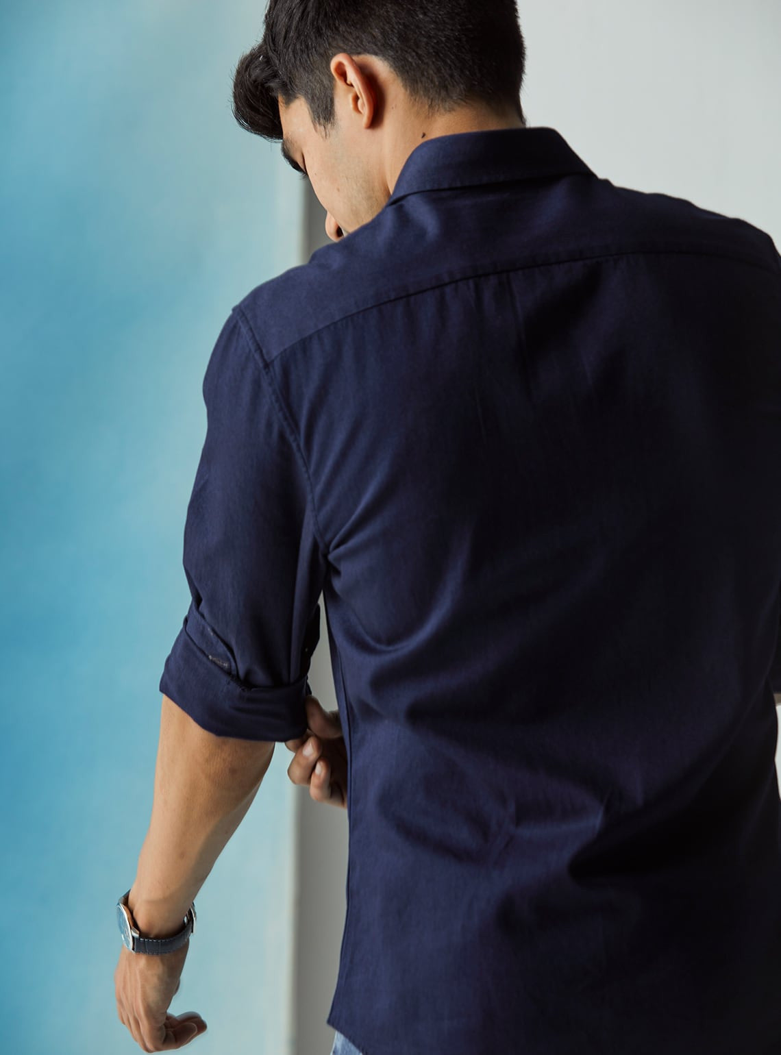 Midnight Blue Indigo Shirt