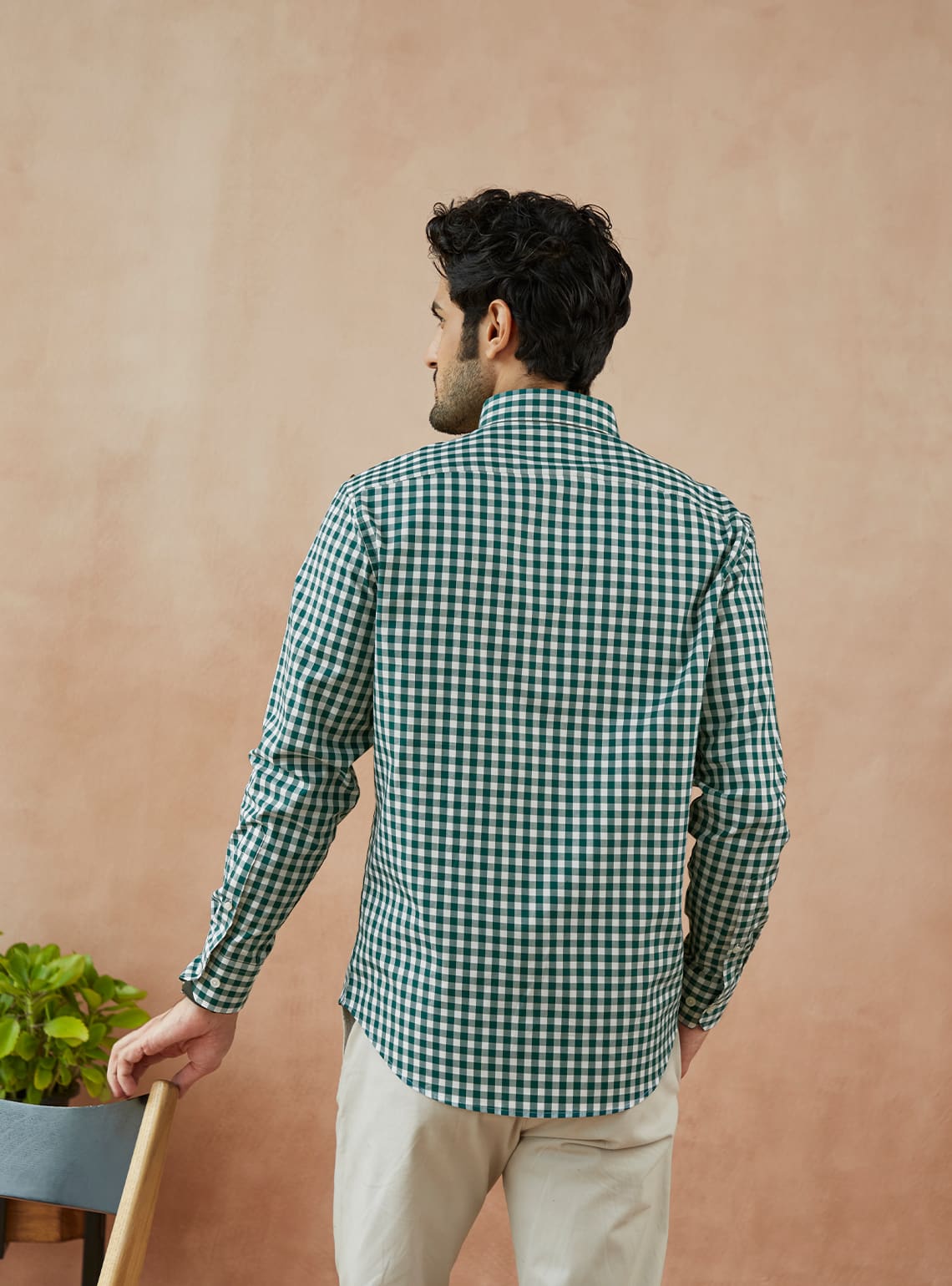 Cyprus Green Check Shirt