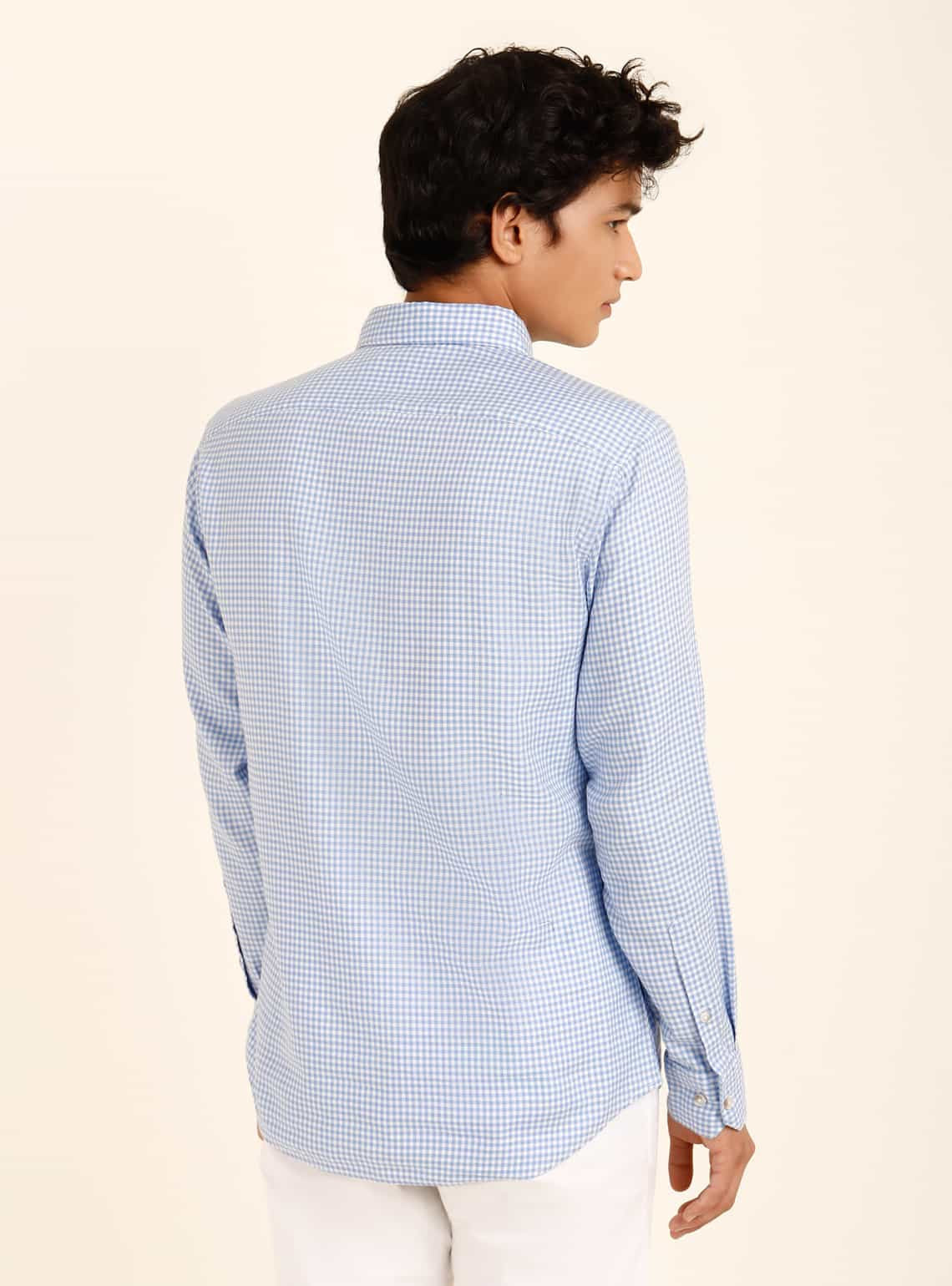 Blue Dawn Check Shirt