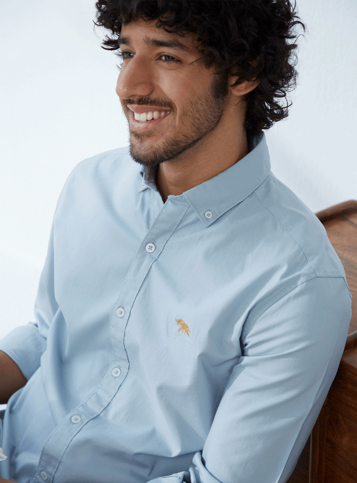 Slate Blue Spl Oxford Shirt