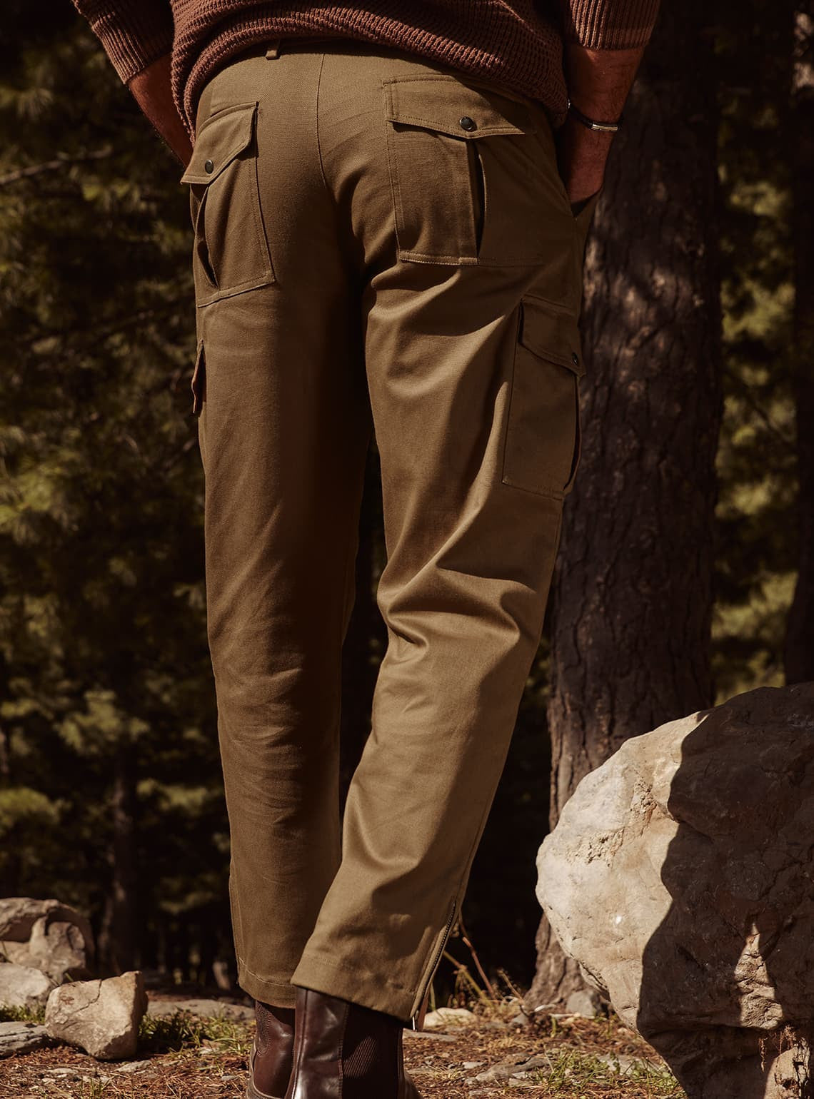 Vintage Copper Cargo Pant
