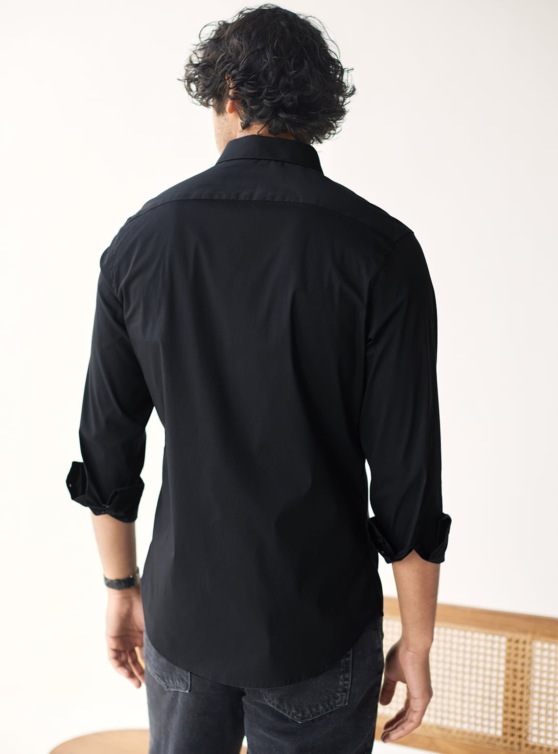 Triblend Black Wine Mark Shirt
