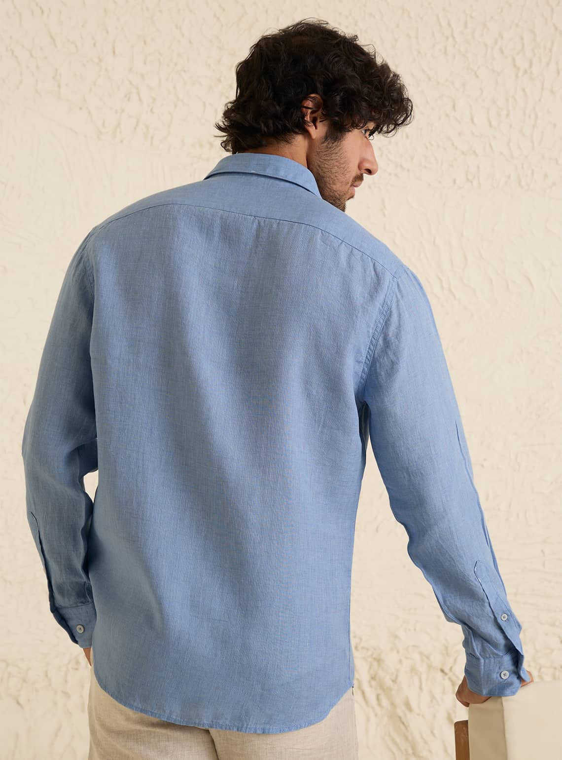 Blue Horizon Linen Shirt