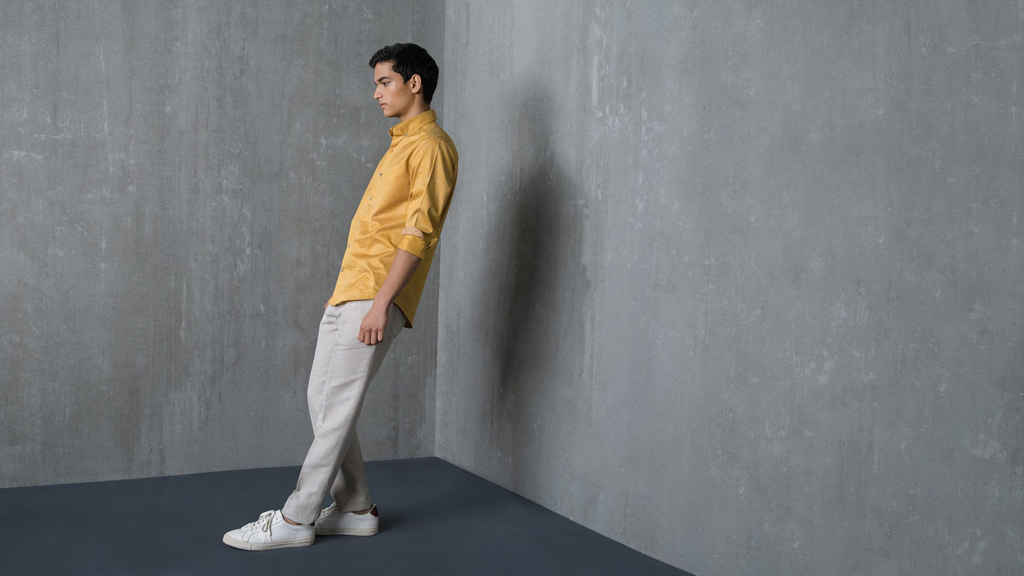 Space Base Mustard Shirt