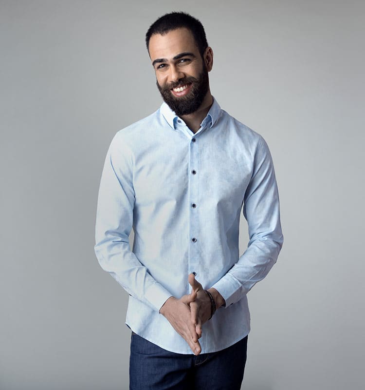 Floral Jacquard Shirt