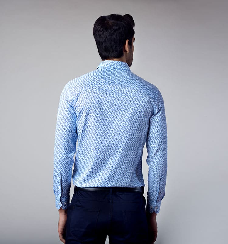 Collared Endless Knot Shirt