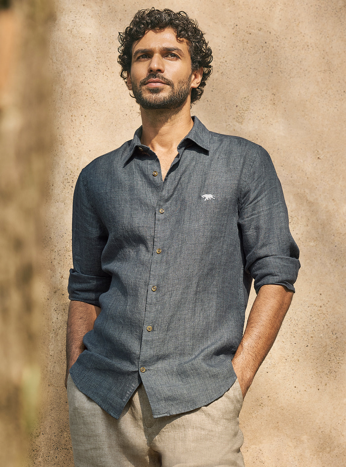 Heirloom Grey Linen Shirt