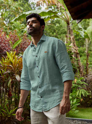 Opal Fade European Linen Shirt