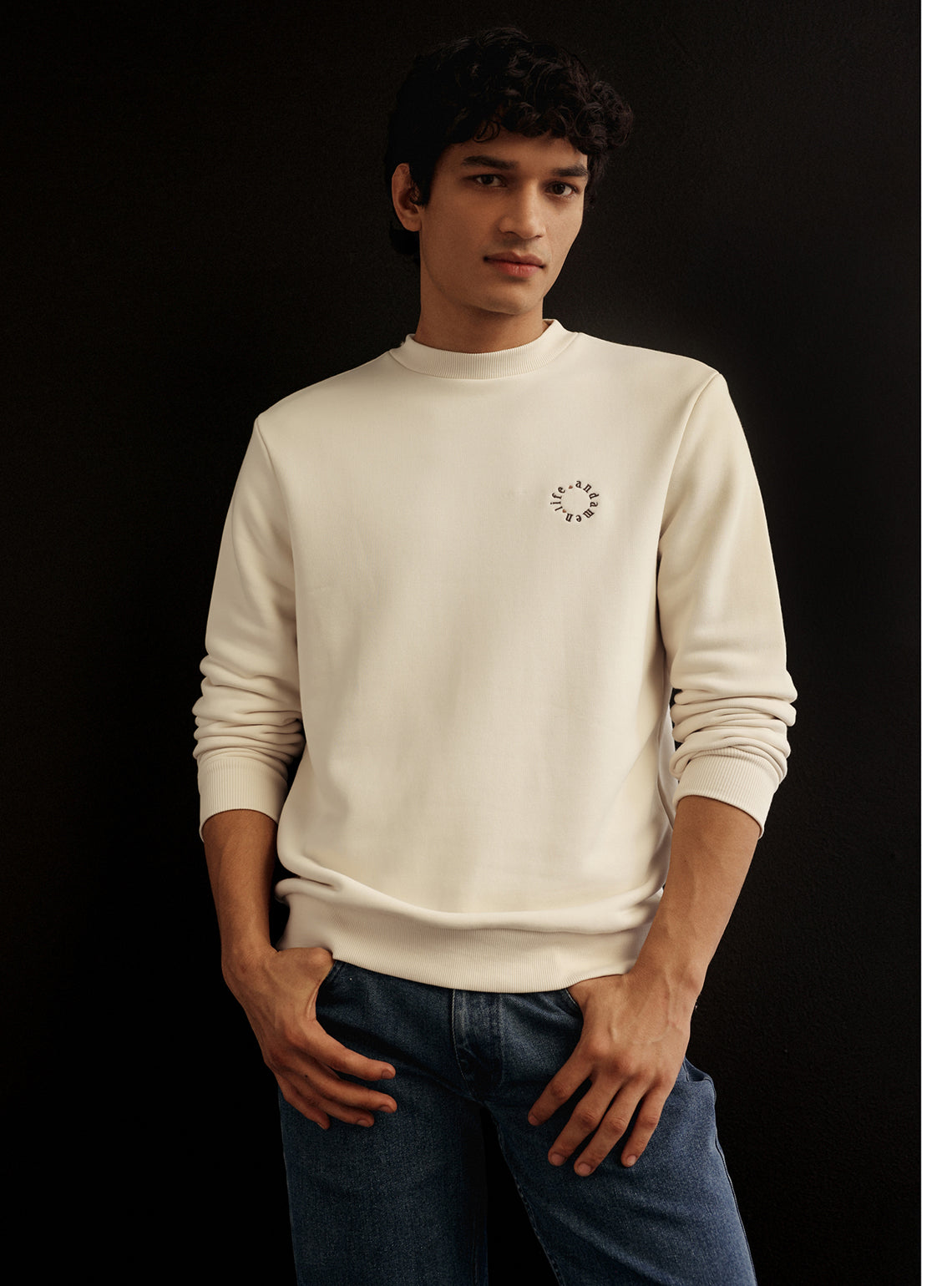 Wild Sand Cotton Blend Sweatshirt