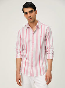 Sea Coral Stripe Shirt