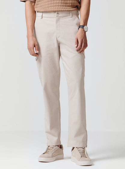 Khaki Frost Cotton Cargos