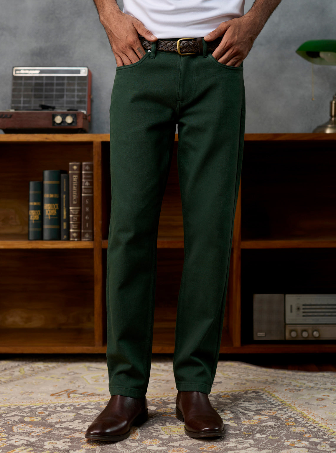 Club Green Triblend Denim Jeans