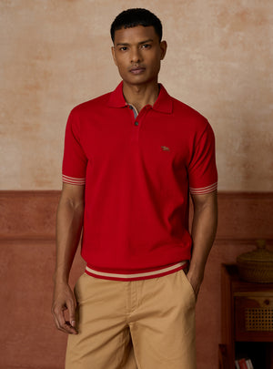 Ruby Beige Tipping Polo