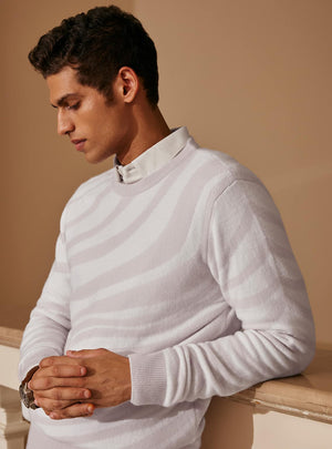 Ripple Cashmere Blend Pullover