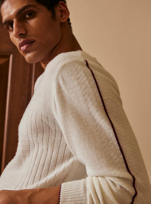 Pearl Cashmere Blend Pullover